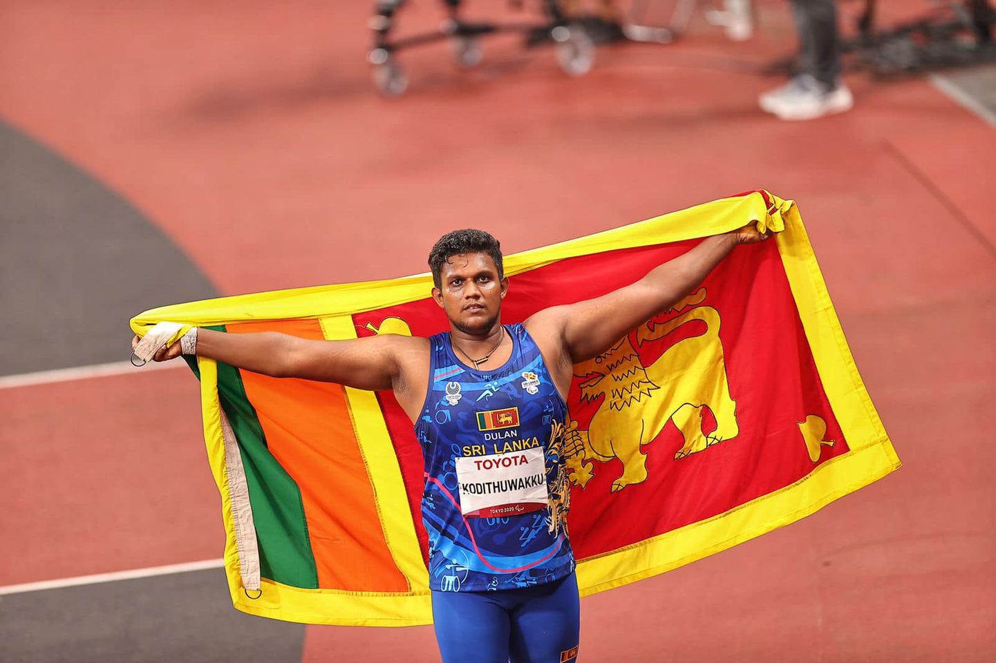 Samitha Dulan breaks world record in Men’s F44 javelin throw Colombo Gazette