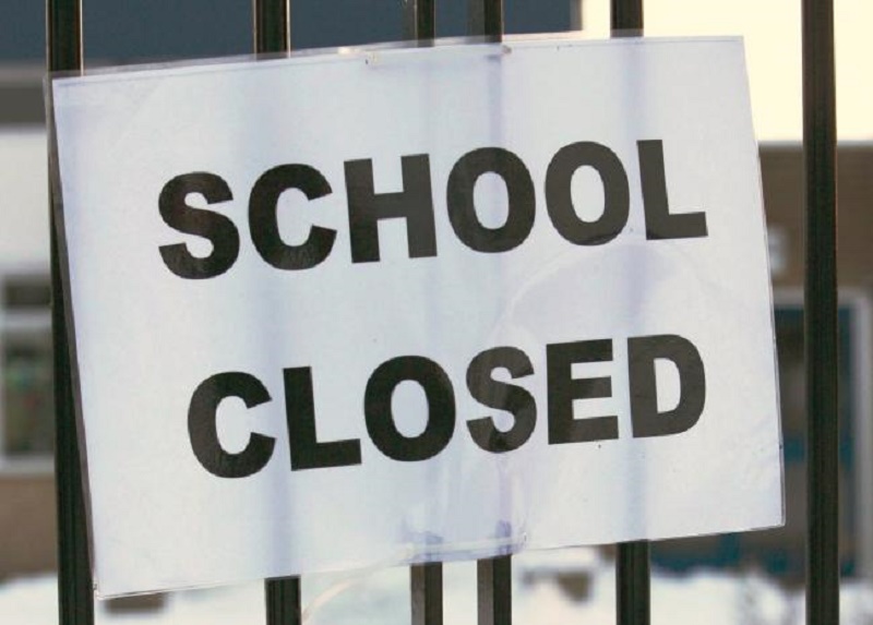 Schools in the Western and North Western Province closed this week