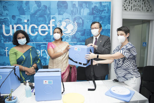 Sri Lanka receives critical cold chain equipment through UNICEF ...