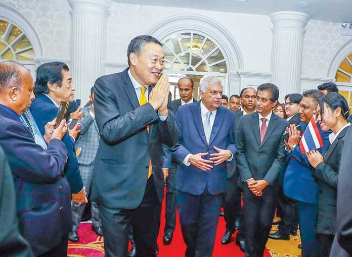 Thailand says ties with Sri Lanka elevated to new heights