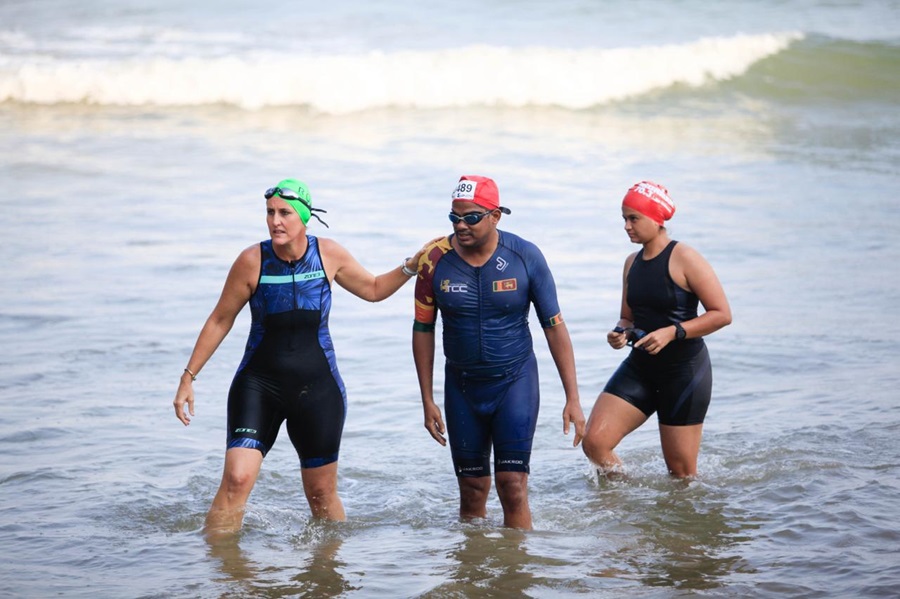 “85th Annual Mount Lavinia 2Mile Sea Swim” by SLASU held at the Mount