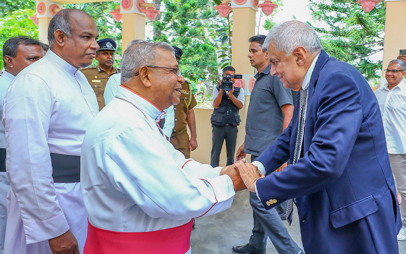 President and Mannar Bishop discuss concerns on renewable energy ...