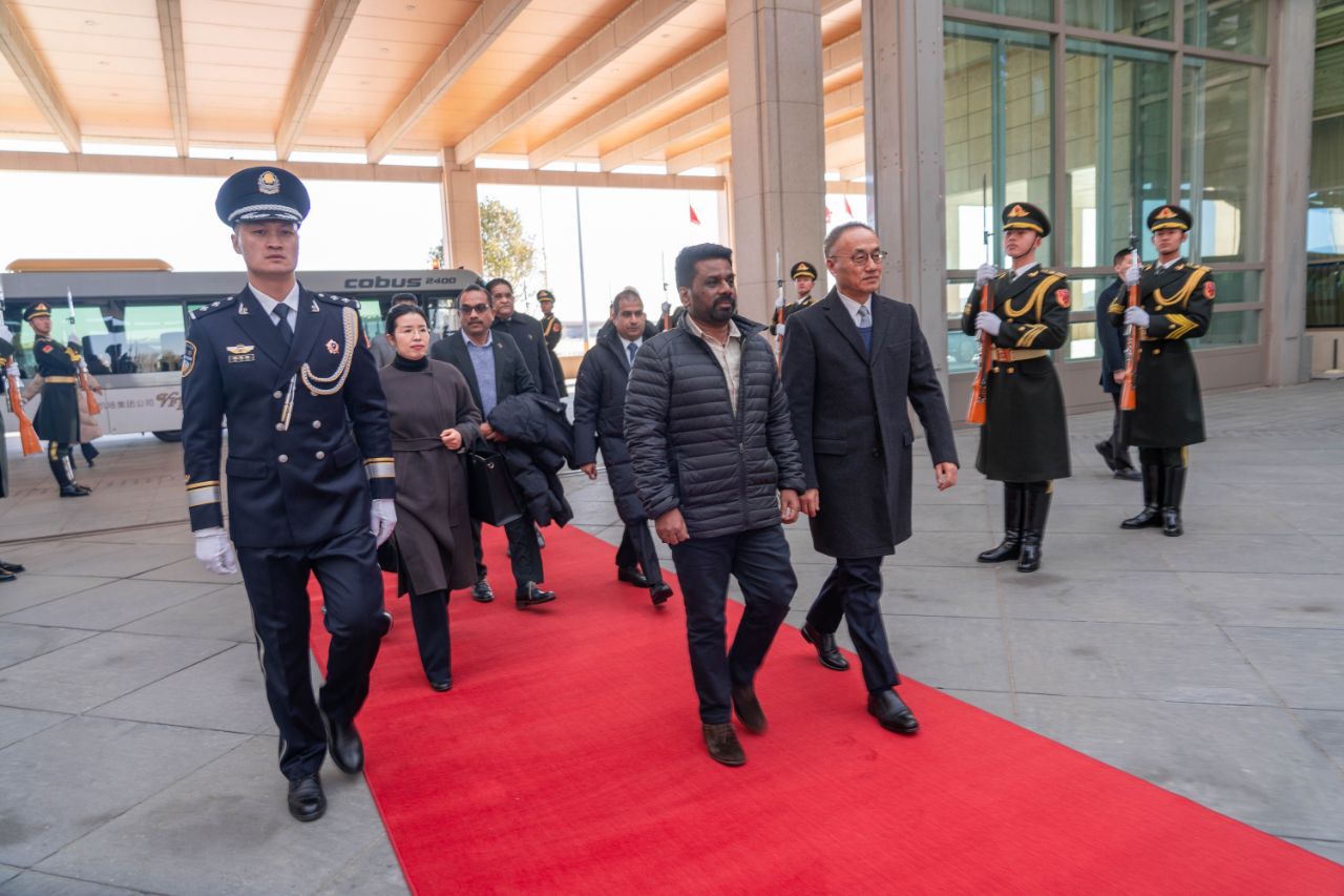 President arrives in China on State visit | Colombo Gazette